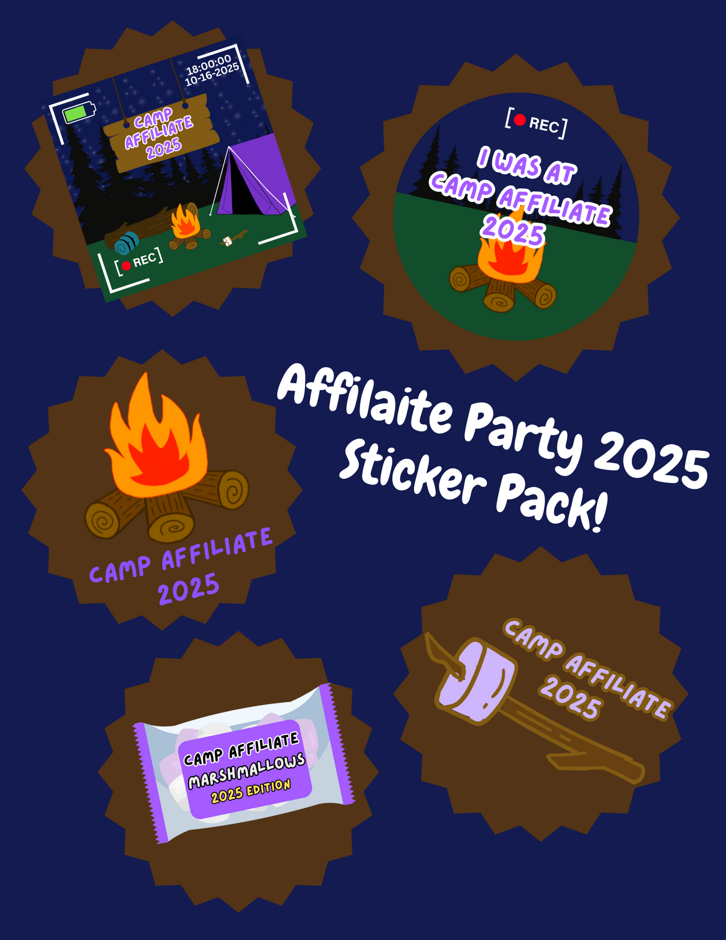 Affiliate Party Sticker Pack